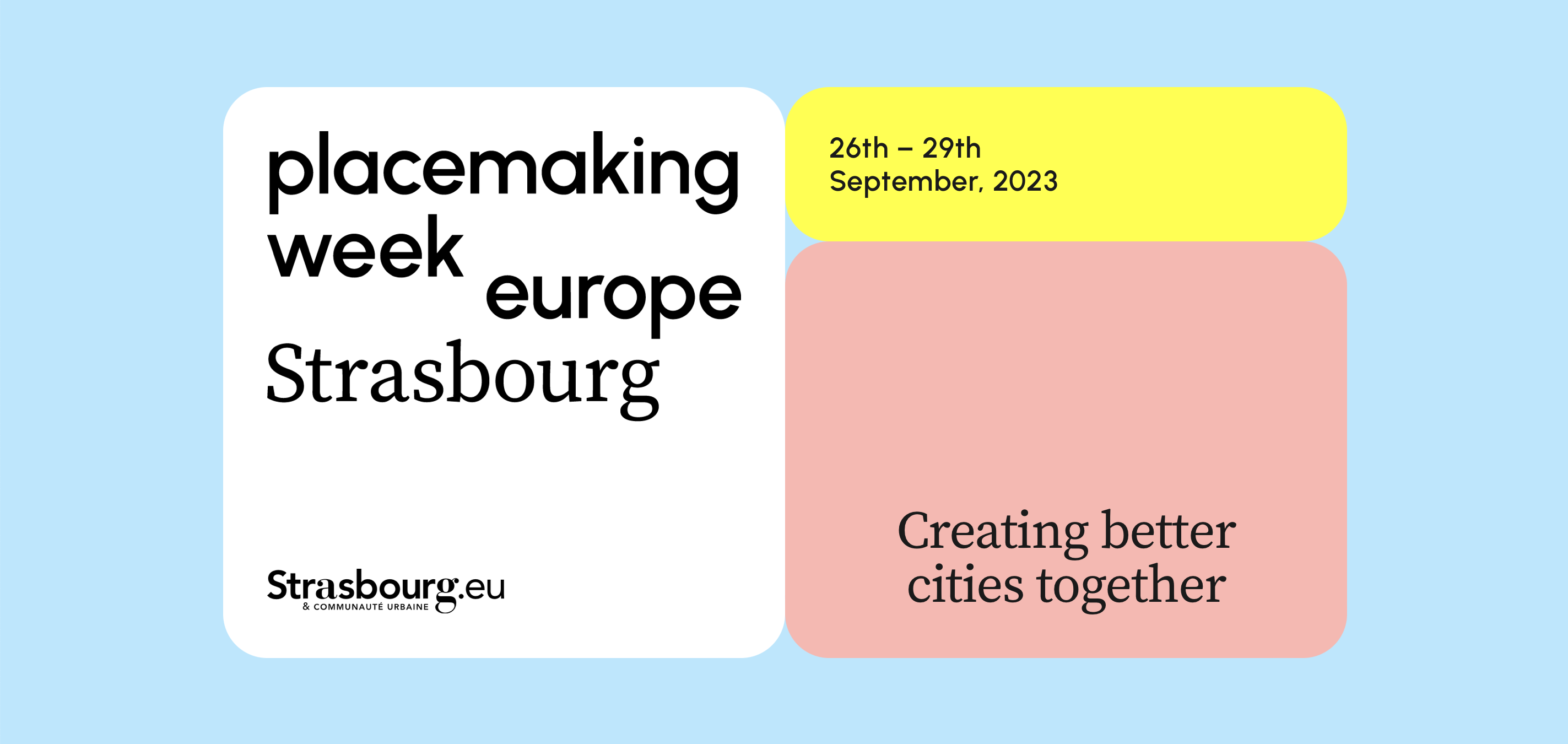 Placemaking Week Europe 2023 METREX